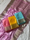 Tew Silk In Weaving Pure Zari Work Saree Best Wholesale Shop In Surat